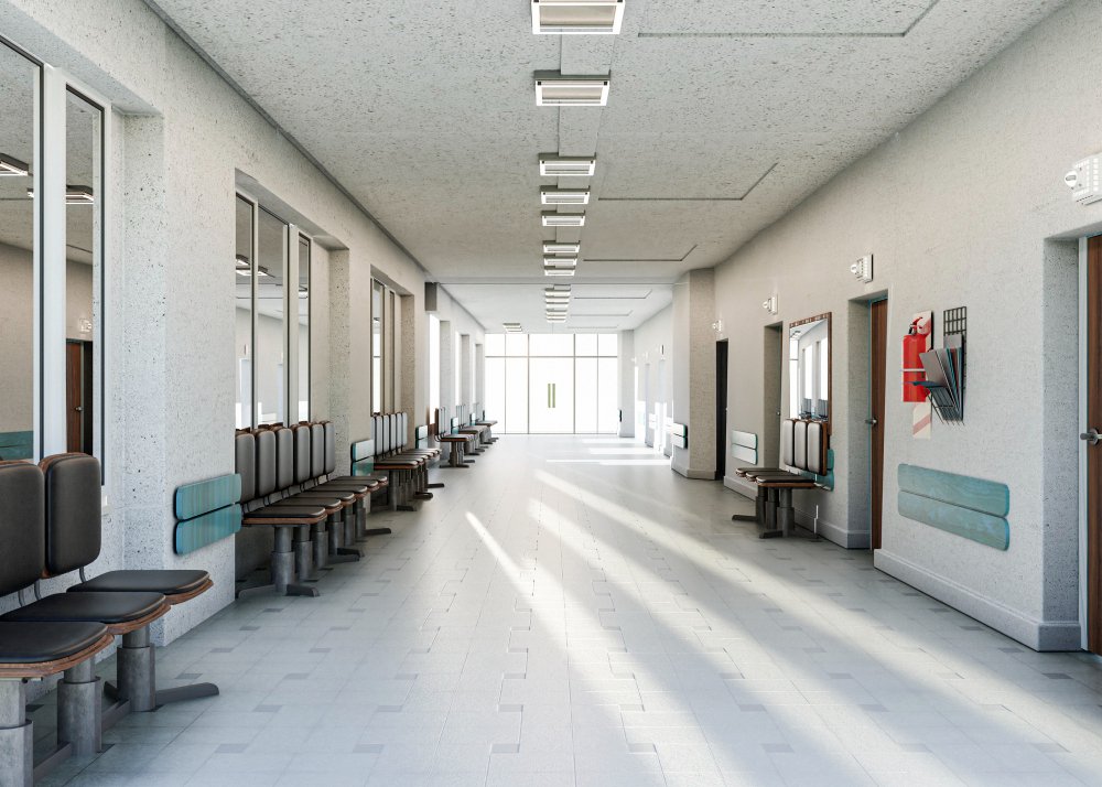 Cómo un hospital privado en México logró duplicar su prestigio con un rediseño arquitectónico que cumple normas internacionales 1 Interior arquitectura hospitalaria en México hospital