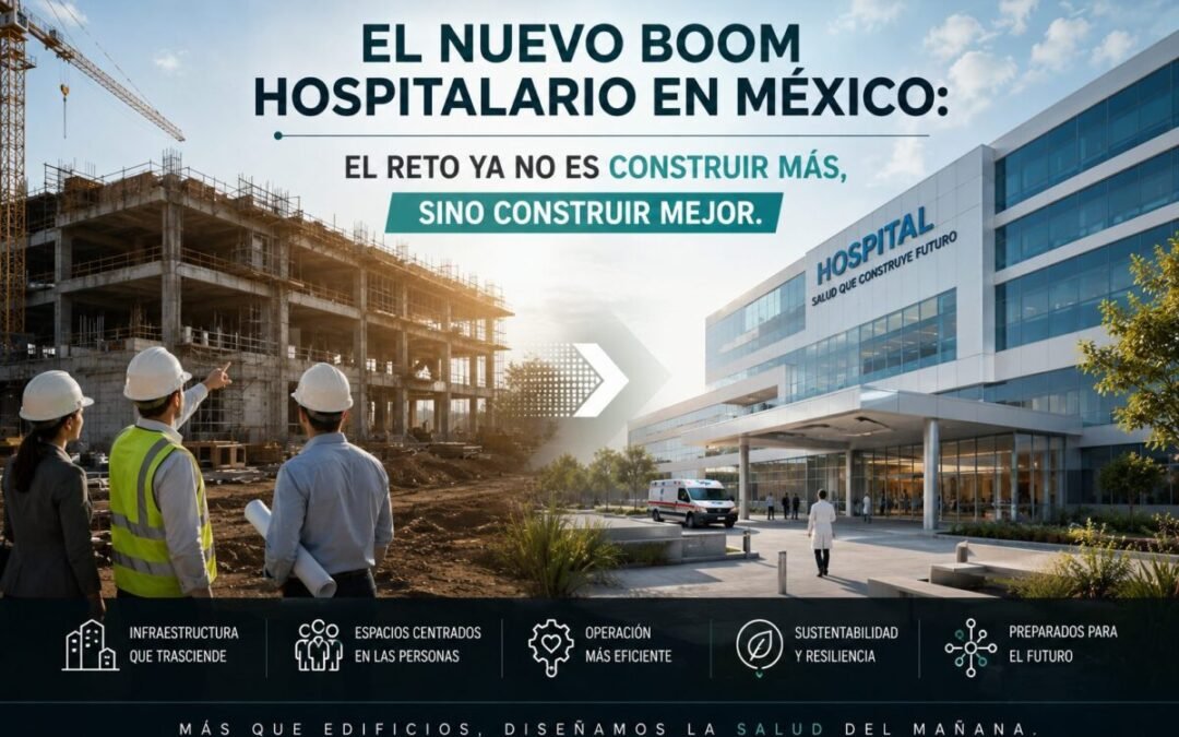 boom hospitalario en mexico - arquitectura hospitalaria 2026